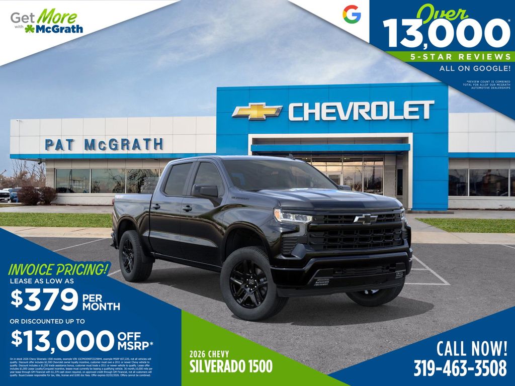 2026 Chevrolet Silverado 1500 RST Crew Cab 4WD