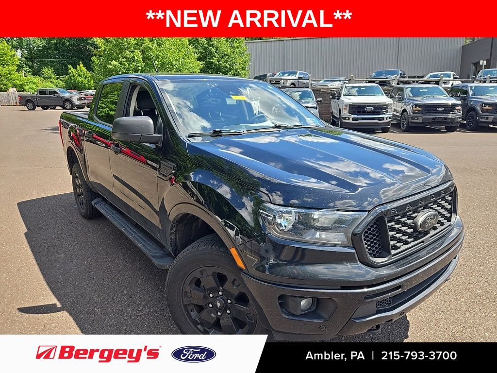 Shadow Black 2021 Ford Ranger Pickup Truck Four-Wheel Drive Automatic