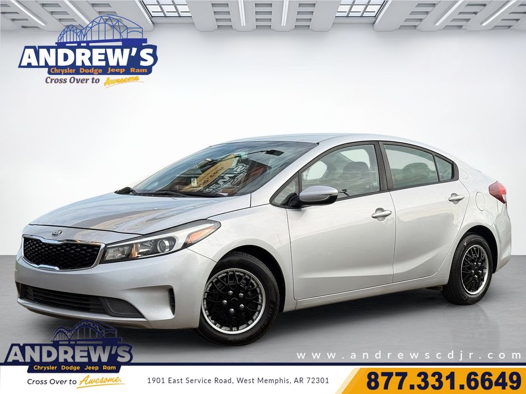 Silky Silver 2017 Kia Forte Sedan Front-Wheel Drive 6-Speed Automatic