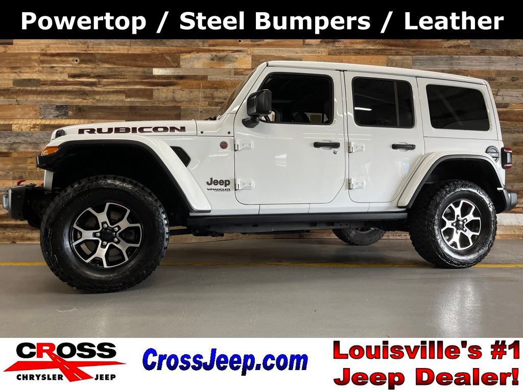 Bright White Clearcoat 2020 Jeep Wrangler SUV / Crossover Four-Wheel Drive 8-Speed Automatic