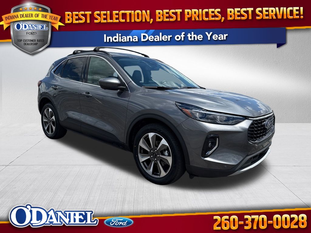 Gray Metallic 2023 Ford Escape Hybrid SUV / Crossover All-Wheel Drive Continuously Variable Transmission
