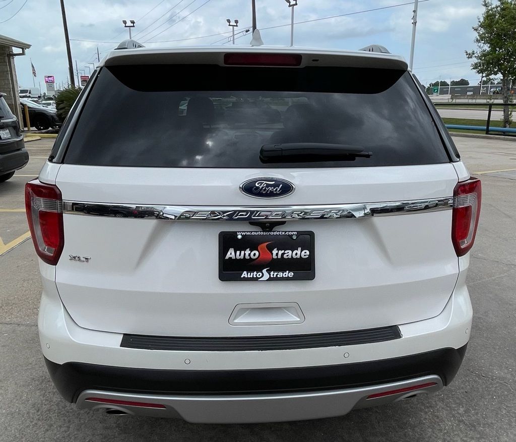 2017 Ford Explorer XLT White at Bayway Chrysler Dodge Jeep Ram