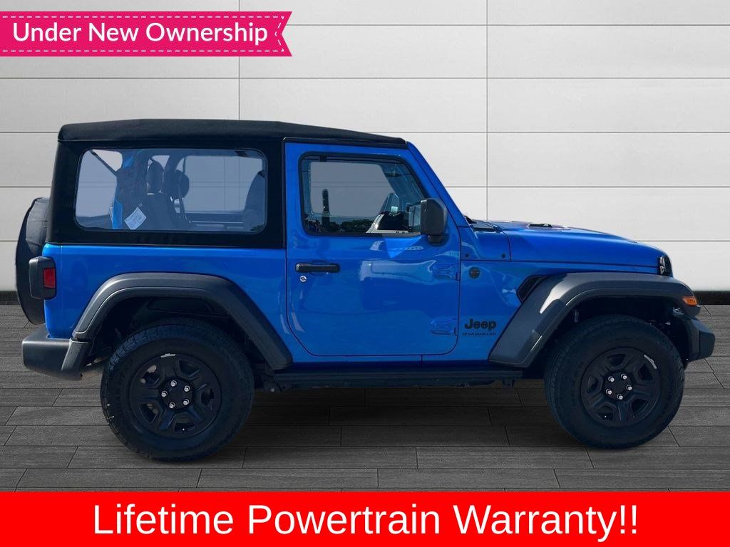 Blue Pearl 2024 Jeep Wrangler SUV / Crossover Four-Wheel Drive 8-Speed Automatic