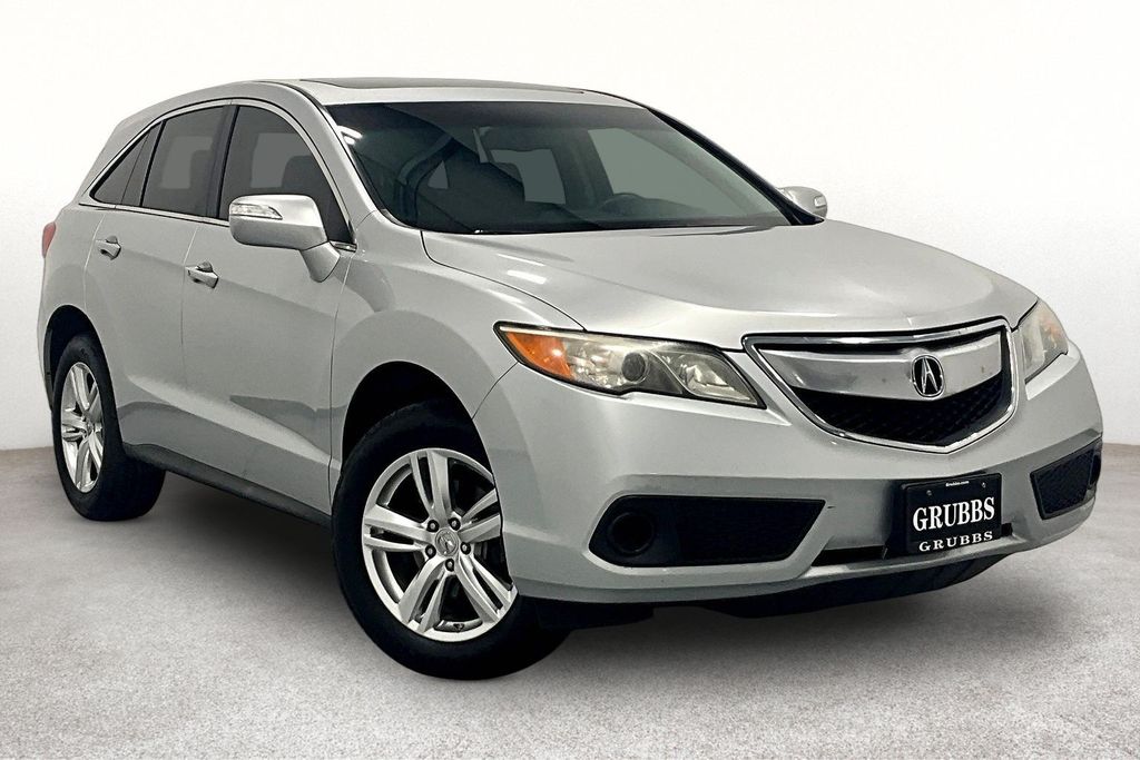 Forged Silver Metallic 2014 Acura RDX FWD SUV / Crossover Front-Wheel Drive 6-Speed Automatic