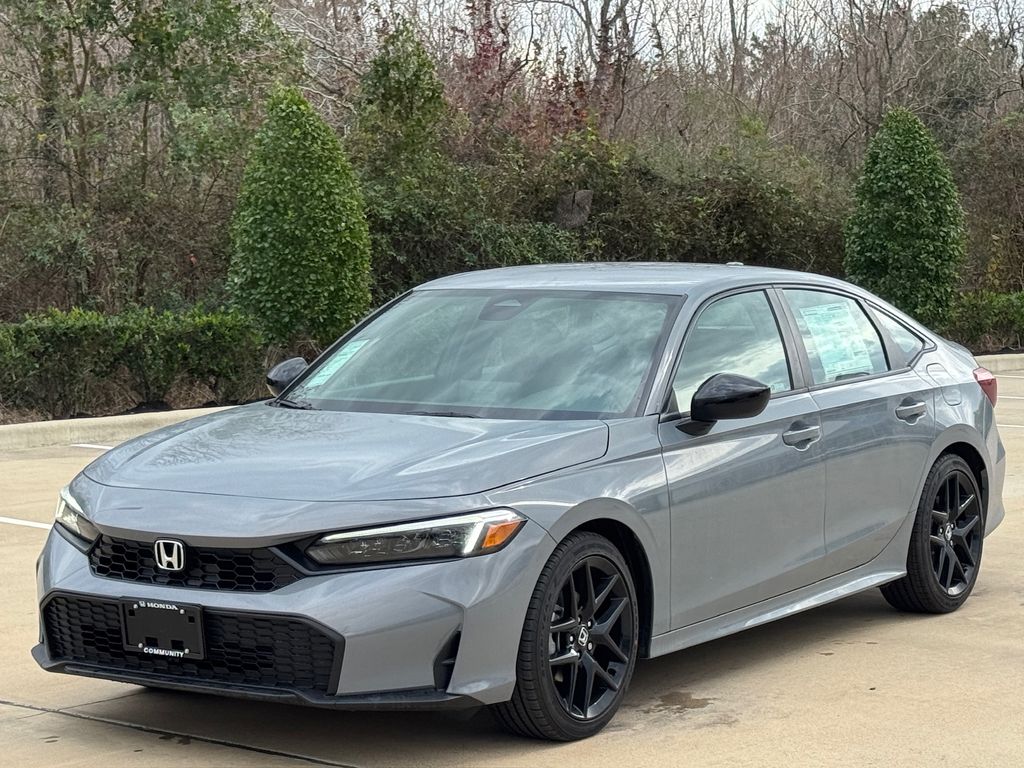 2026 Honda Civic Sport Gray at Community Honda