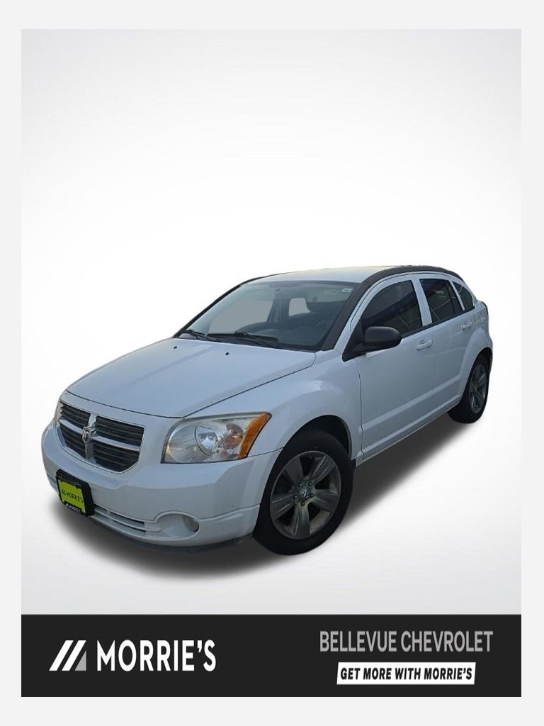 Bright White 2011 Dodge Caliber Hatchback Front-Wheel Drive Continuously Variable Transmission
