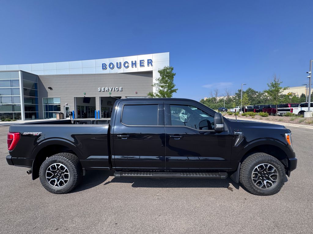 Certified Used 2023 Agate Black Metallic Ford XLT image 7