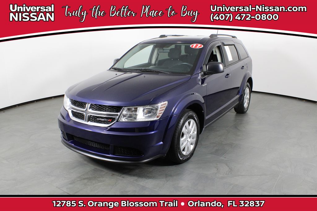 Contusion Blue Pearlcoat 2017 Dodge Journey SE FWD SUV / Crossover Front-Wheel Drive 4-Speed Automatic