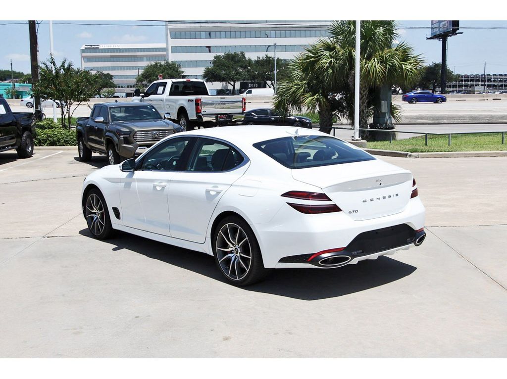 2025 Genesis G70 2.5T White at Genesis of Spring