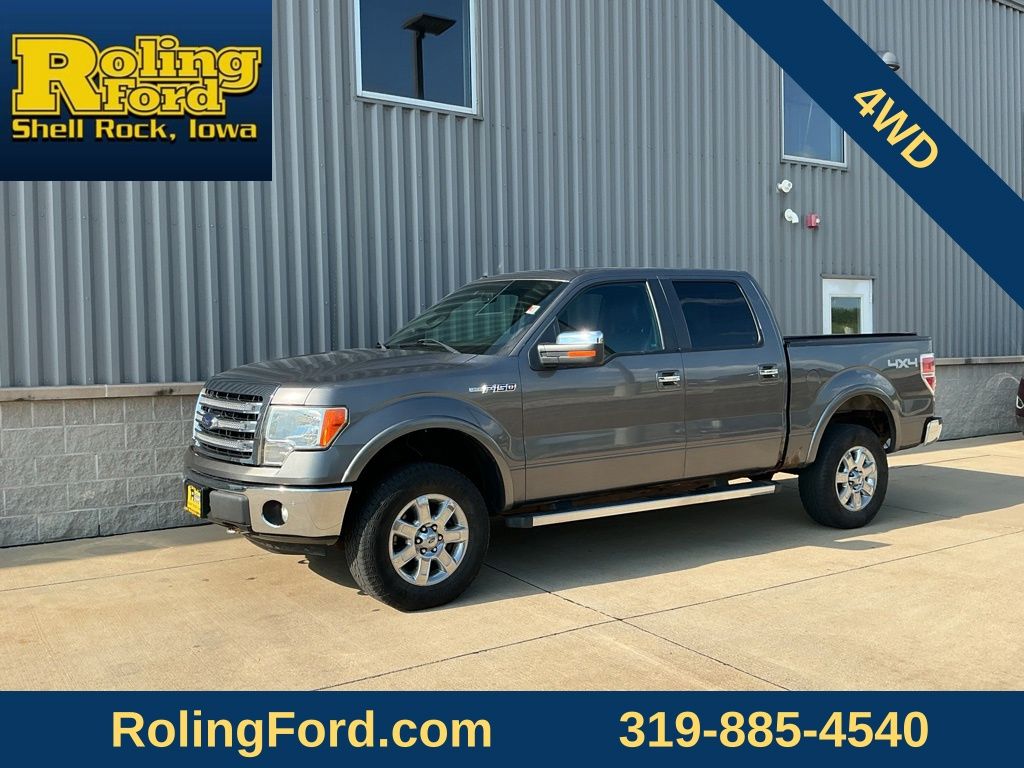 Sterling Gray Metallic 2013 Ford F-150 Pickup Truck Four-Wheel Drive 6-Speed Automatic