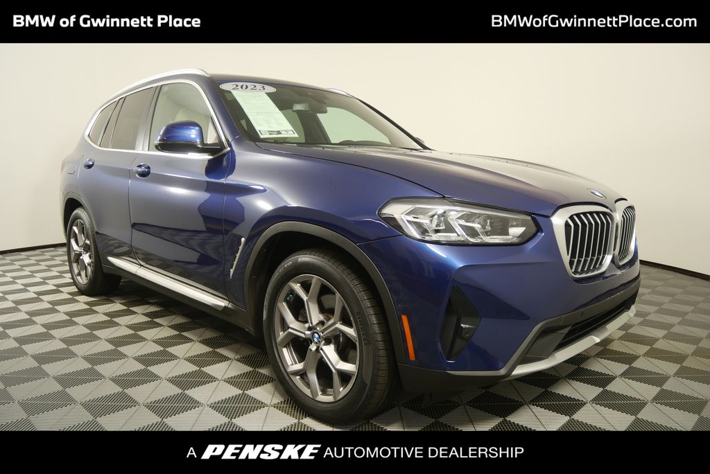 Phytonic Blue Metallic 2023 BMW X3 SUV / Crossover Rear-Wheel Drive 8-Speed Automatic