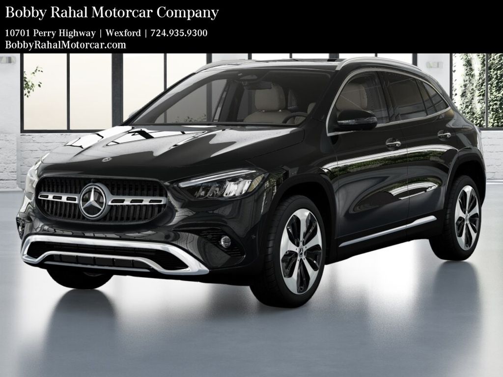 Night Black 2026 Mercedes-Benz GLA SUV / Crossover All-Wheel Drive 8-Speed Dual Clutch