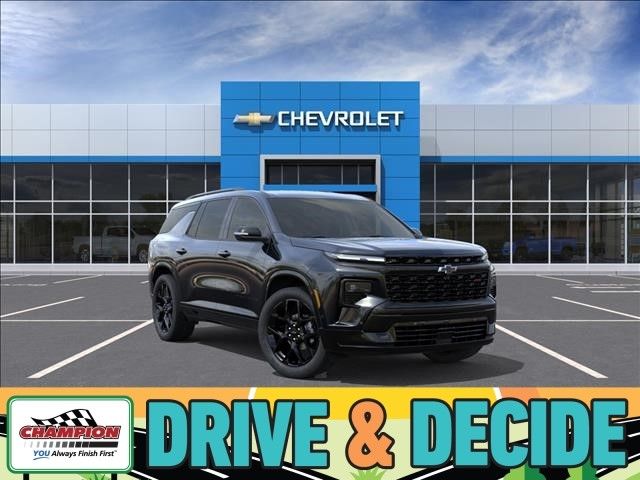 Black Metallic 2026 Chevrolet Traverse RS AWD SUV / Crossover Four-Wheel Drive 8-Speed Automatic
