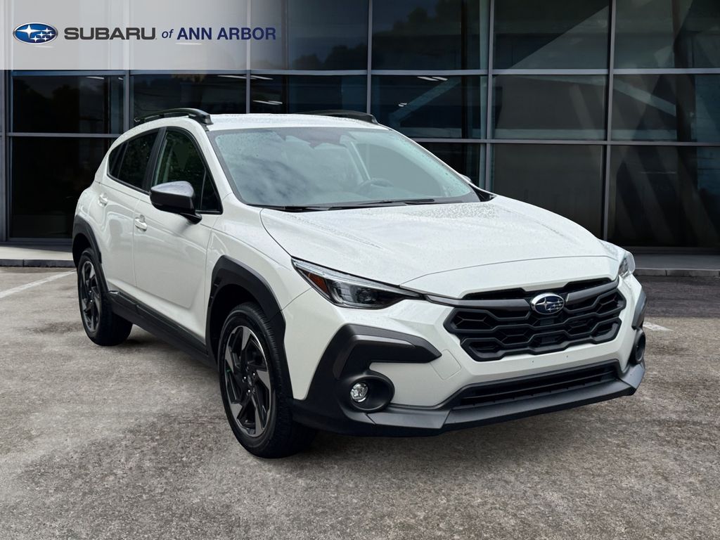 Crystal White Pearl 2025 Subaru Crosstrek SUV / Crossover All-Wheel Drive Continuously Variable Transmission