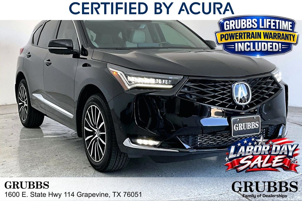 Majestic Black Pearl 2025 Acura RDX SUV / Crossover All-Wheel Drive Automatic