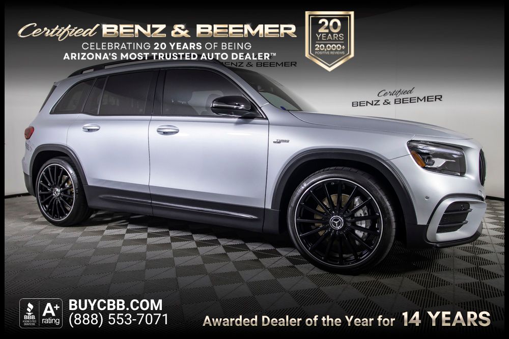 Silver 2026 Mercedes-Benz GLB SUV / Crossover All-Wheel Drive 8-Speed Automatic