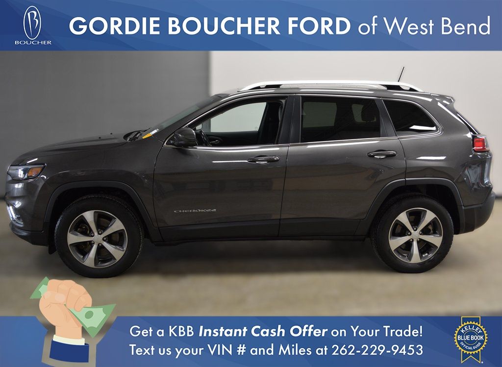 Used 2021 Granite Crystal Metallic Clearcoat Jeep Limited image 2