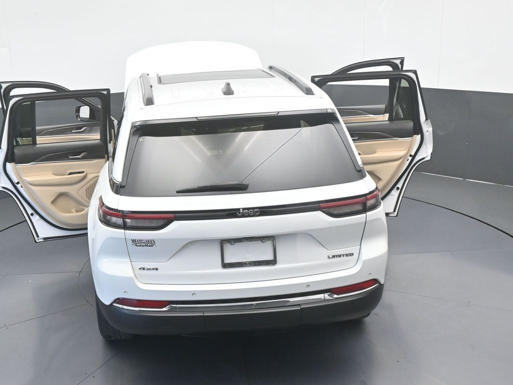 Used 2023 Bright White Clearcoat Jeep Limited image 71