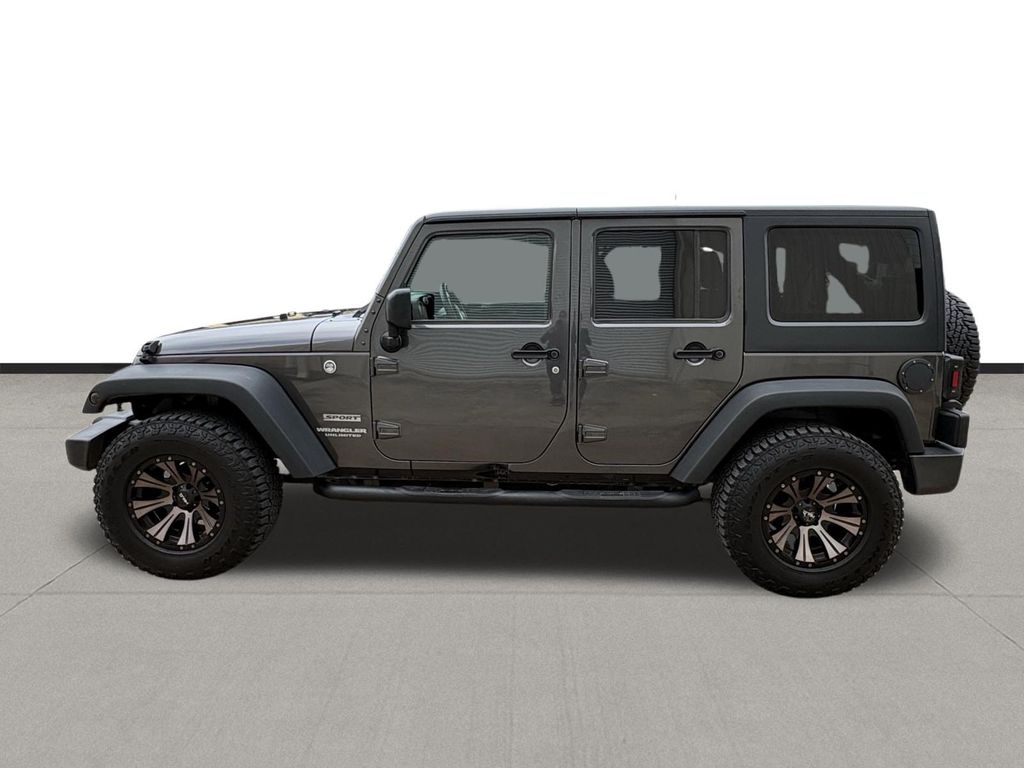 2017 Jeep Wrangler Unlimited Sport Gray at Don McGill Toyota