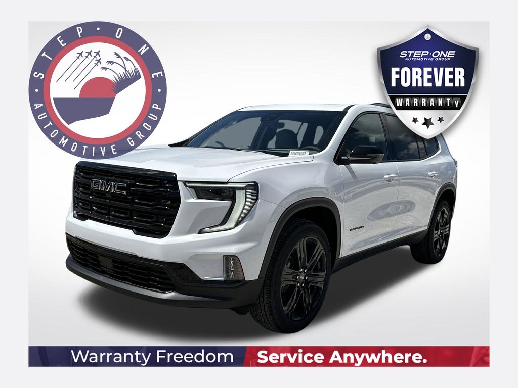 Summit White 2026 GMC Acadia Elevation FWD SUV / Crossover Front-Wheel Drive 8-Speed Automatic