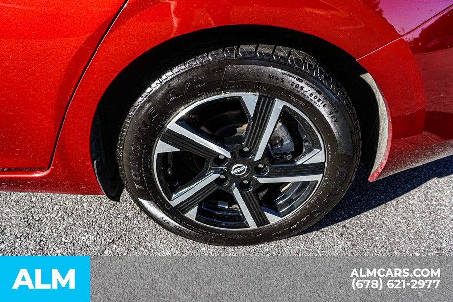 Used 2024 Red Nissan SV image 16