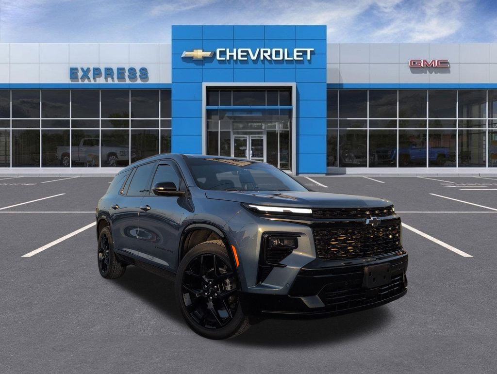 Lakeshore Blue Metallic 2024 Chevrolet Traverse SUV / Crossover Four-Wheel Drive 8-Speed Automatic