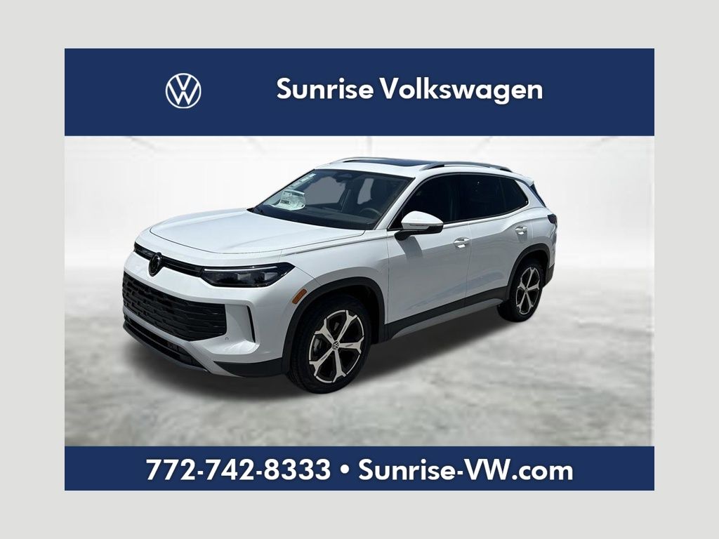 Pure White 2026 Volkswagen Tiguan SUV / Crossover Front-Wheel Drive 8-Speed Automatic
