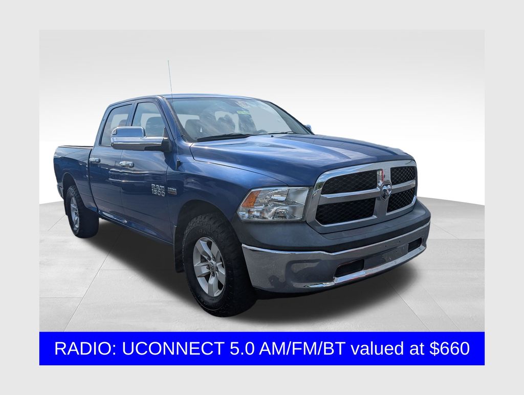 Blue Streak Pearlcoat 2015 RAM 1500 Pickup Truck Four-Wheel Drive 6-Speed Automatic