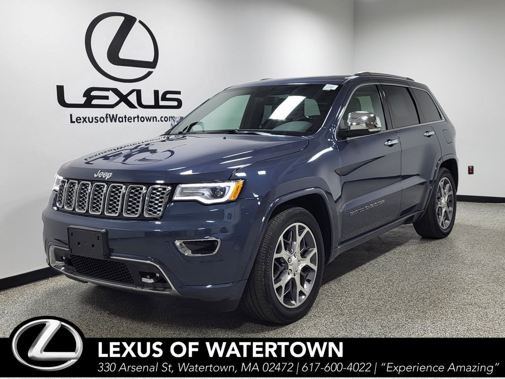 Pacific Blue Clearcoat 2020 Jeep Grand Cherokee SUV / Crossover Four-Wheel Drive 8-Speed Automatic