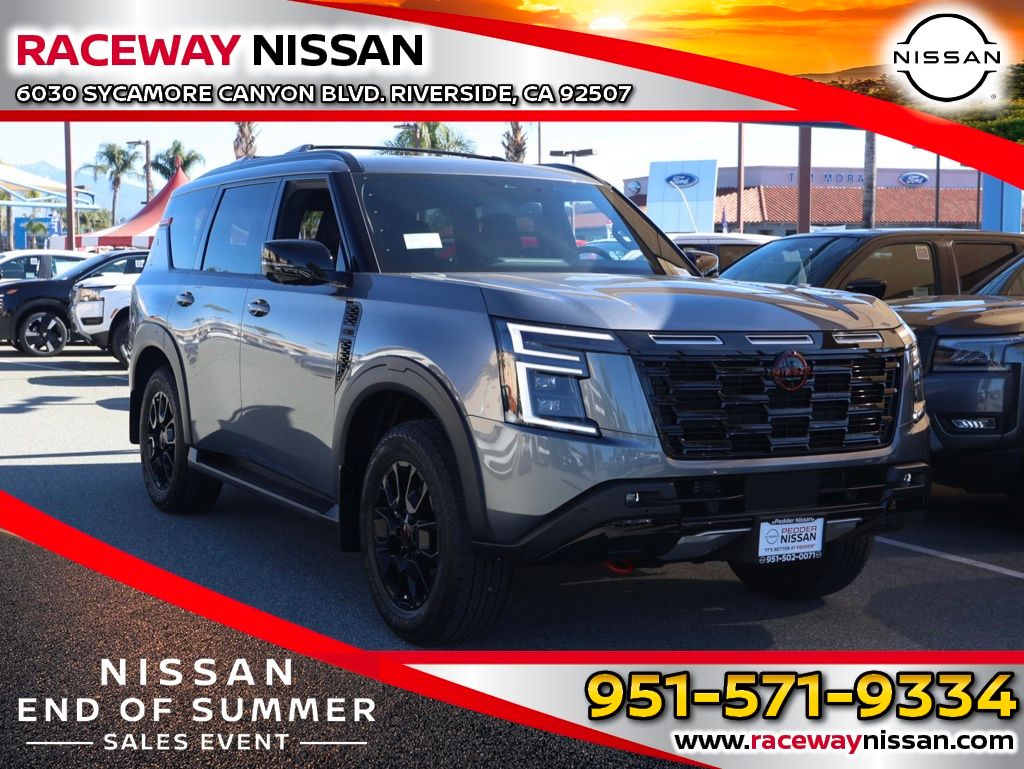 Gray (Gun Metallic) 2026 Nissan Armada SUV / Crossover Four-Wheel Drive 9-Speed Automatic