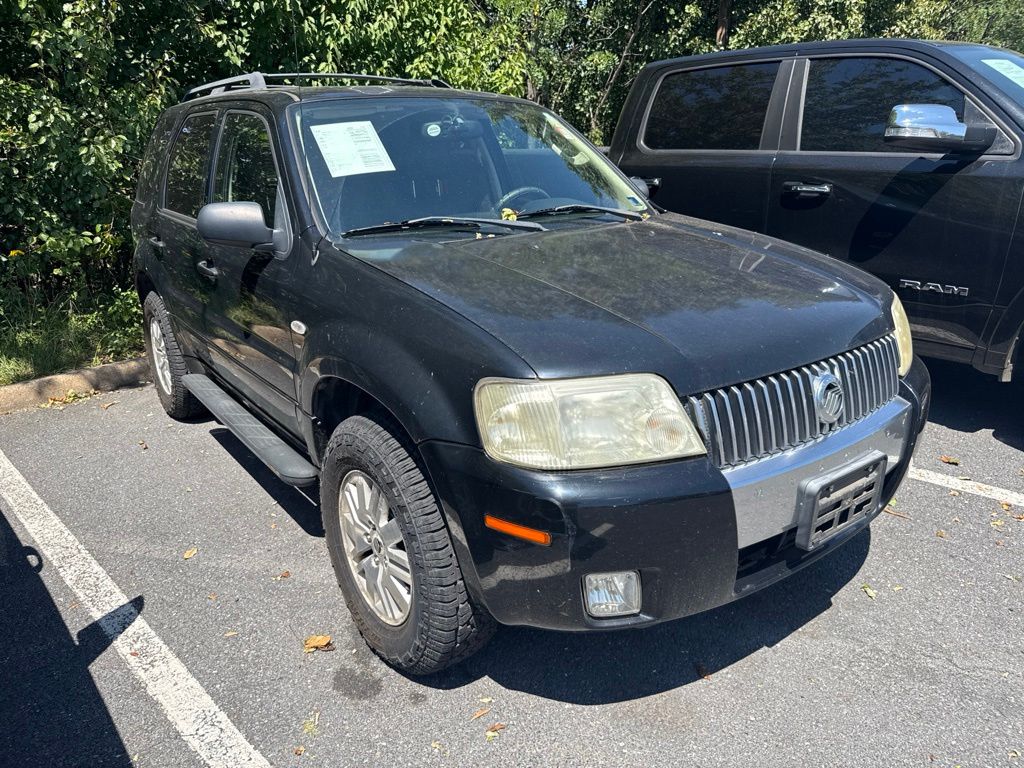 Black Clearcoat 2005 Mercury Mariner SUV / Crossover All-Wheel Drive 4-Speed Automatic Overdrive