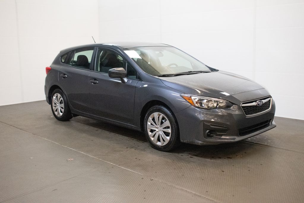 Magnetite Gray Metallic 2019 Subaru Impreza 2.0i Hatchback AWD Hatchback All-Wheel Drive Continuously Variable Transmission