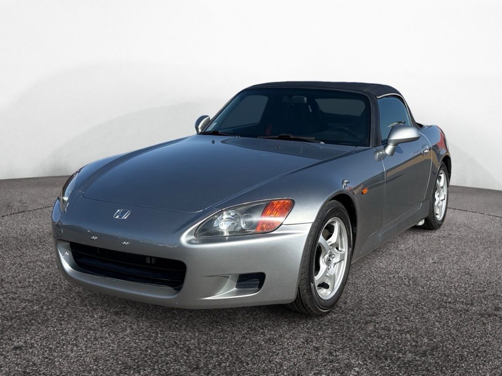 Silver 2001 Honda S2000 Roadster Convertible Rear-Wheel Drive 6-Speed Manual Overdrive