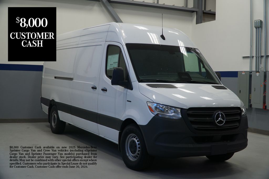 2025 Mercedes-Benz eSprinter 2500 170 High Roof Cargo Van (113 kWh SO) Van Rear-Wheel Drive 1-Speed Automatic