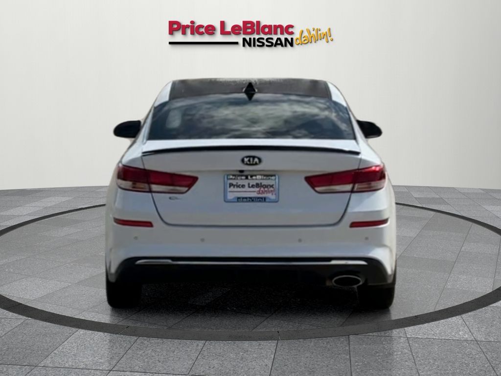 2020 Kia Optima LX White at Joe Myers Mazda Kia