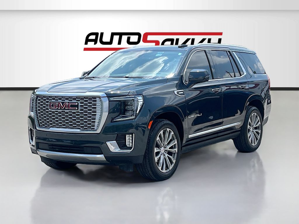 2022 GMC Yukon Denali Green at Wharton Ford