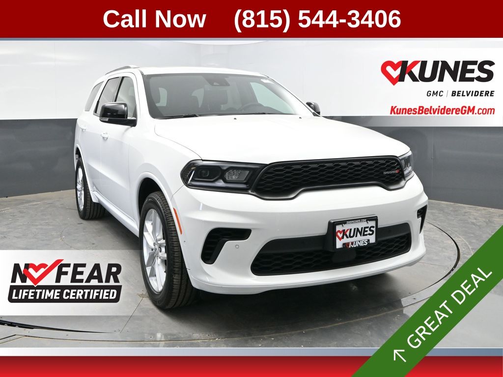 White Knuckle Clearcoat 2026 Dodge Durango SUV / Crossover All-Wheel Drive 8-Speed Automatic