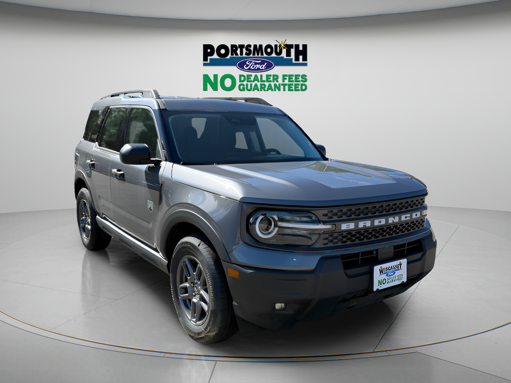 Gray Metallic 2025 Ford Bronco Sport SUV / Crossover All-Wheel Drive 8-Speed Automatic