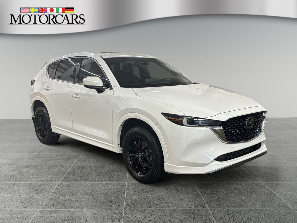 Snowflake White Pearl Mica 2022 Mazda CX-5 2.5 Turbo Signature AWD SUV / Crossover All-Wheel Drive 6-Speed Automatic