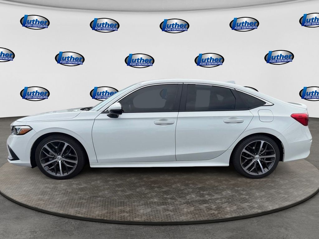 2024 Honda Civic Touring White at Honda North