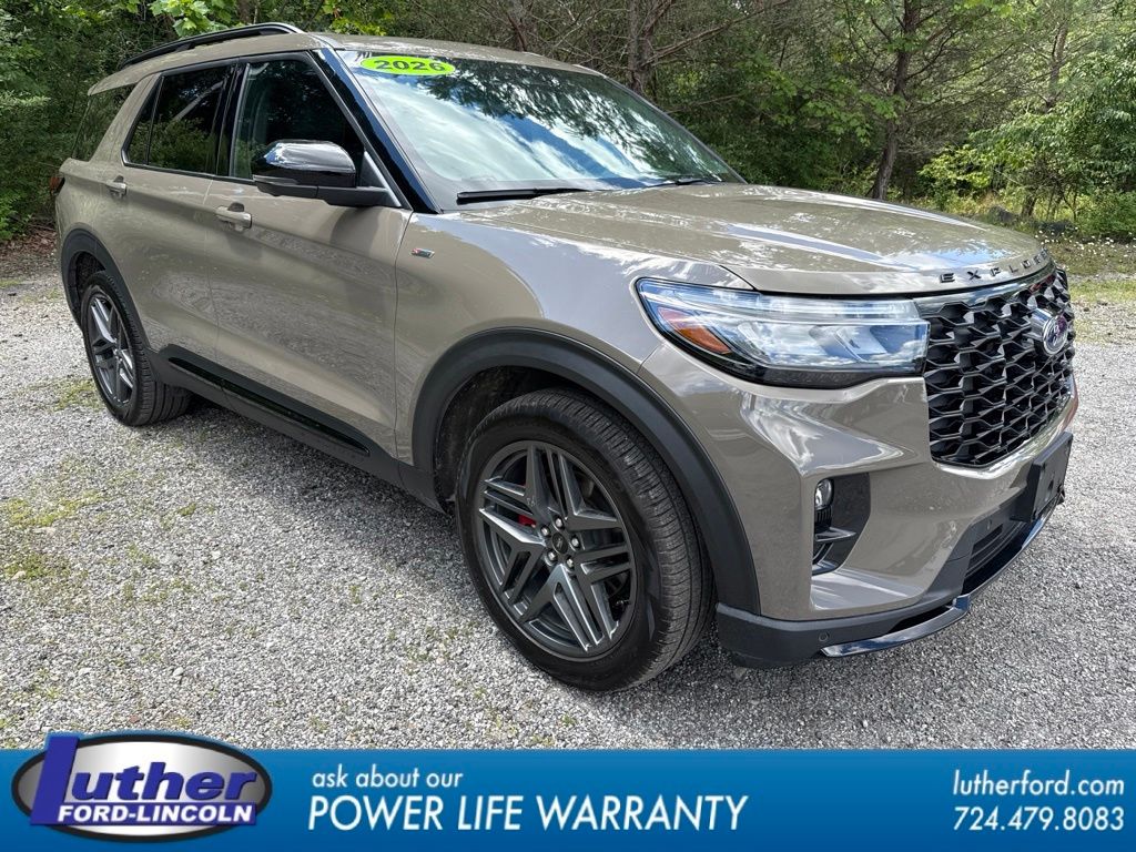 Gray 2026 Ford Explorer SUV / Crossover All-Wheel Drive Automatic