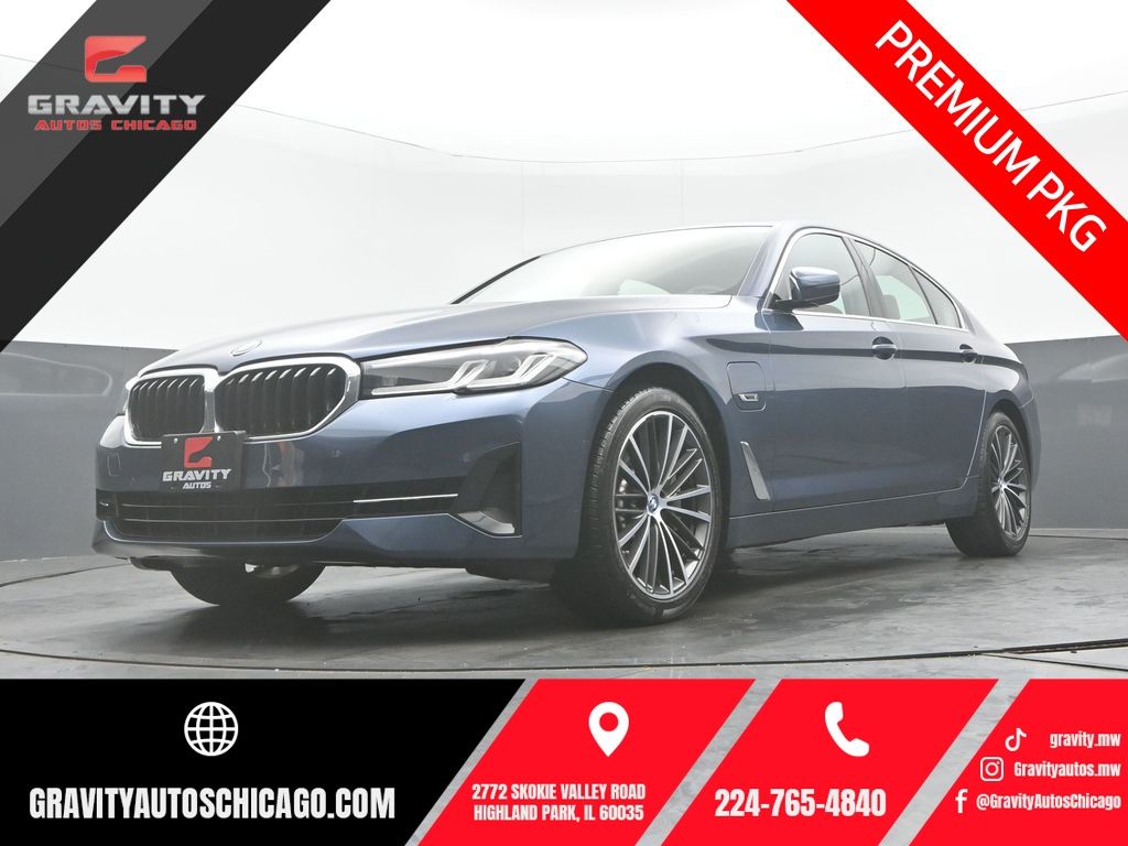 Arctic Race Blue Metallic 2023 BMW 5 Series Sedan All-Wheel Drive 8-Speed Automatic