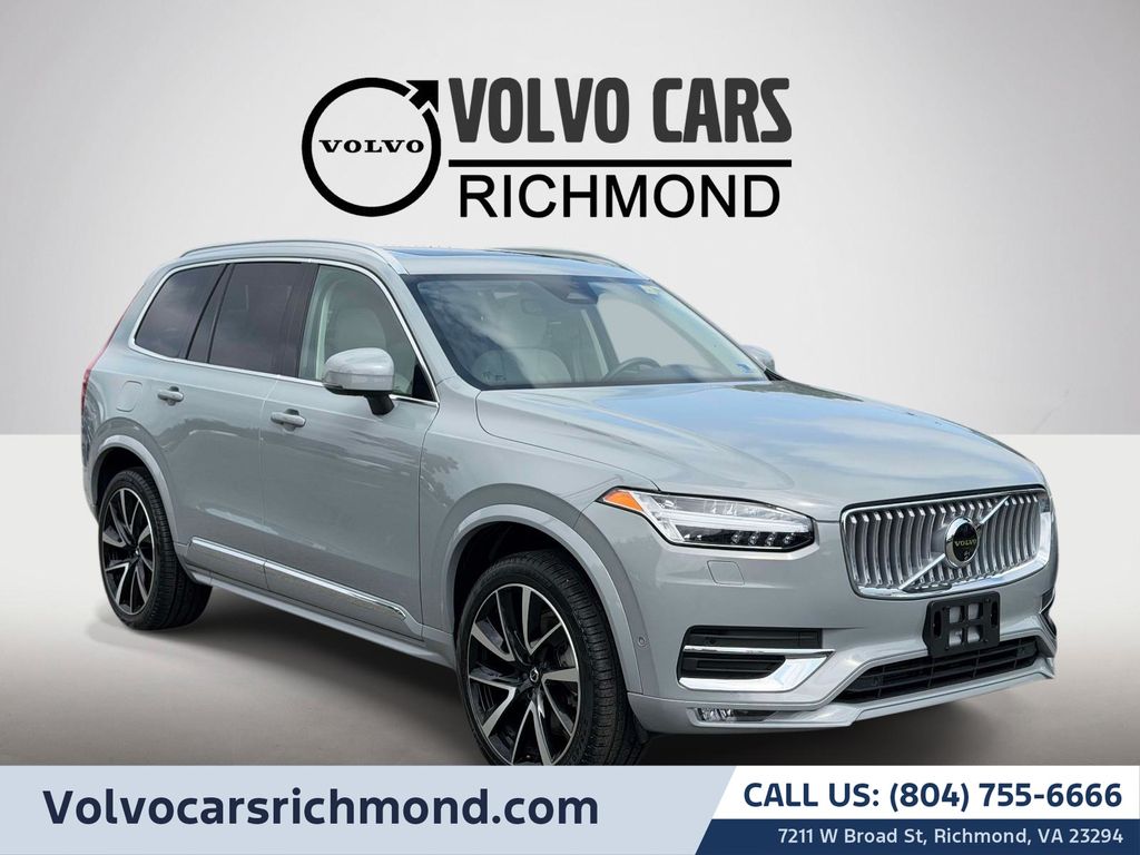 Gray (Vapour Grey Metallic) 2025 Volvo XC90 SUV / Crossover All-Wheel Drive Automatic