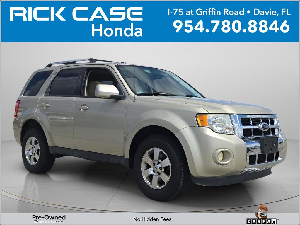 Gold Leaf Metallic 2012 Ford Escape Limited FWD SUV / Crossover Front-Wheel Drive 6-Speed Automatic