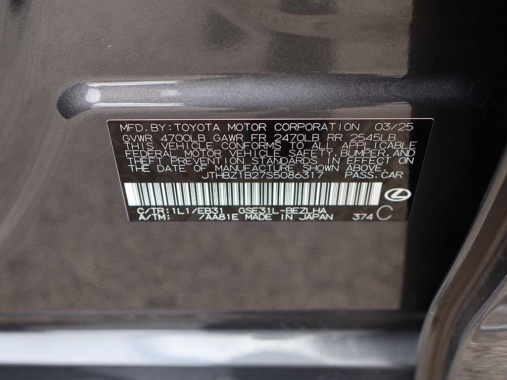 Used 2025 Gray Lexus 350 F SPORT Design image 52