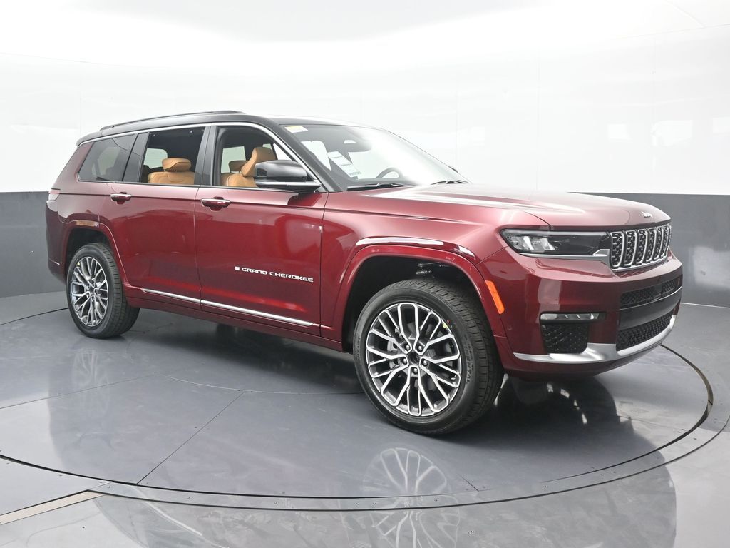 New 2025 Velvet Red Pearlcoat Jeep Summit image 8