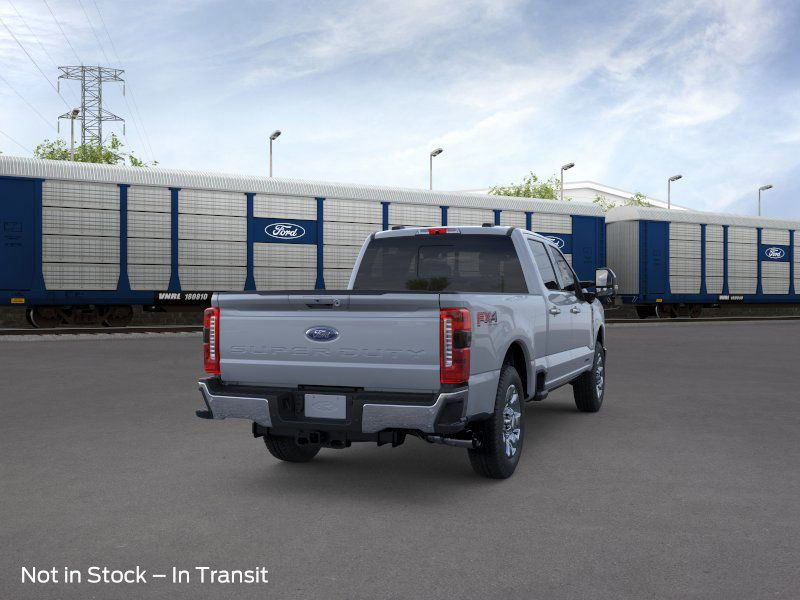 New 2026 Glacier Gray Metallic Tri-Coat Ford F-250® Lariat® image 8