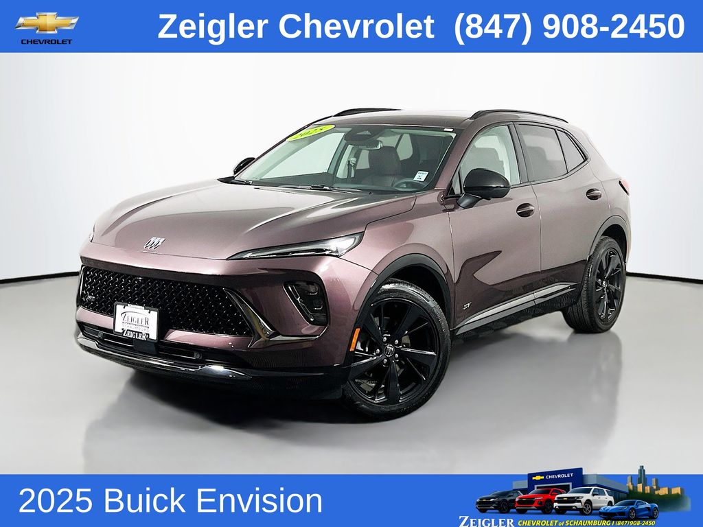 Smokey Amethyst Metallic 2025 Buick Envision Sport Touring AWD SUV / Crossover All-Wheel Drive 9-Speed Automatic