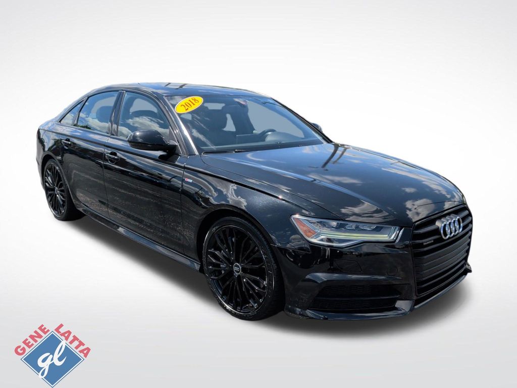 Black Metallic 2018 Audi A6 Sedan All-Wheel Drive 8-Speed Automatic