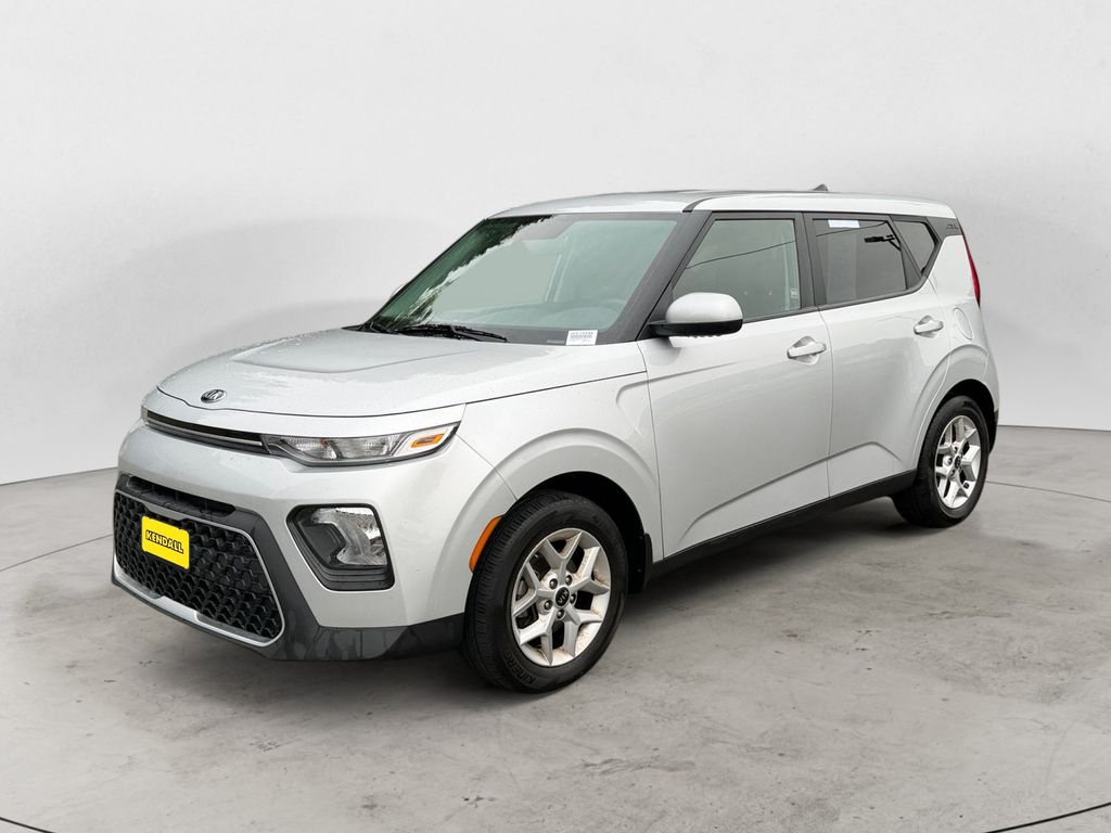 Sparkling Silver 2020 Kia Soul SUV / Crossover Front-Wheel Drive Continuously Variable Transmission